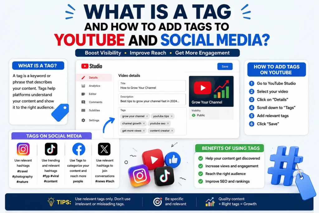 What Is a Tag? How to Add Tags to YouTube & Social Media