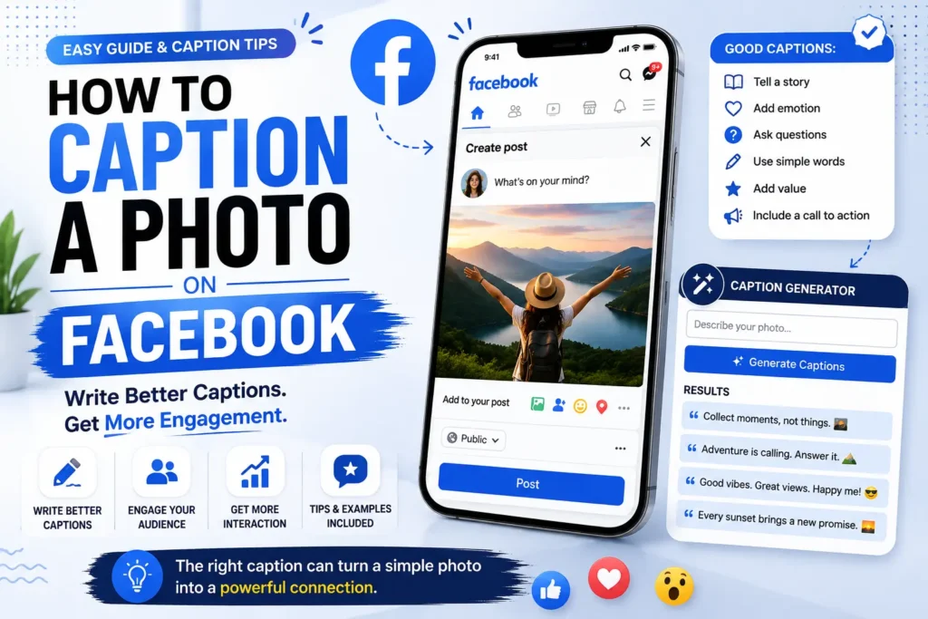 How to Caption a Photo on Facebook: Easy Guide & Caption Tips