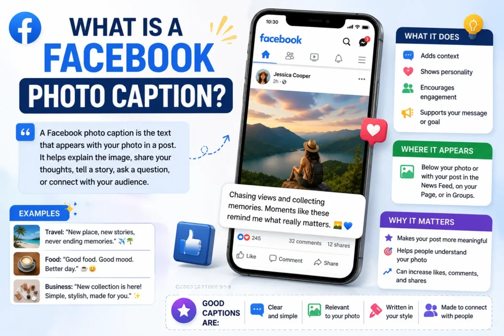 What Is a Facebook Photo Caption?