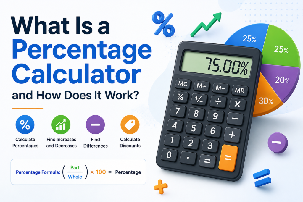 What Is a Percentage Calculator? How It Works