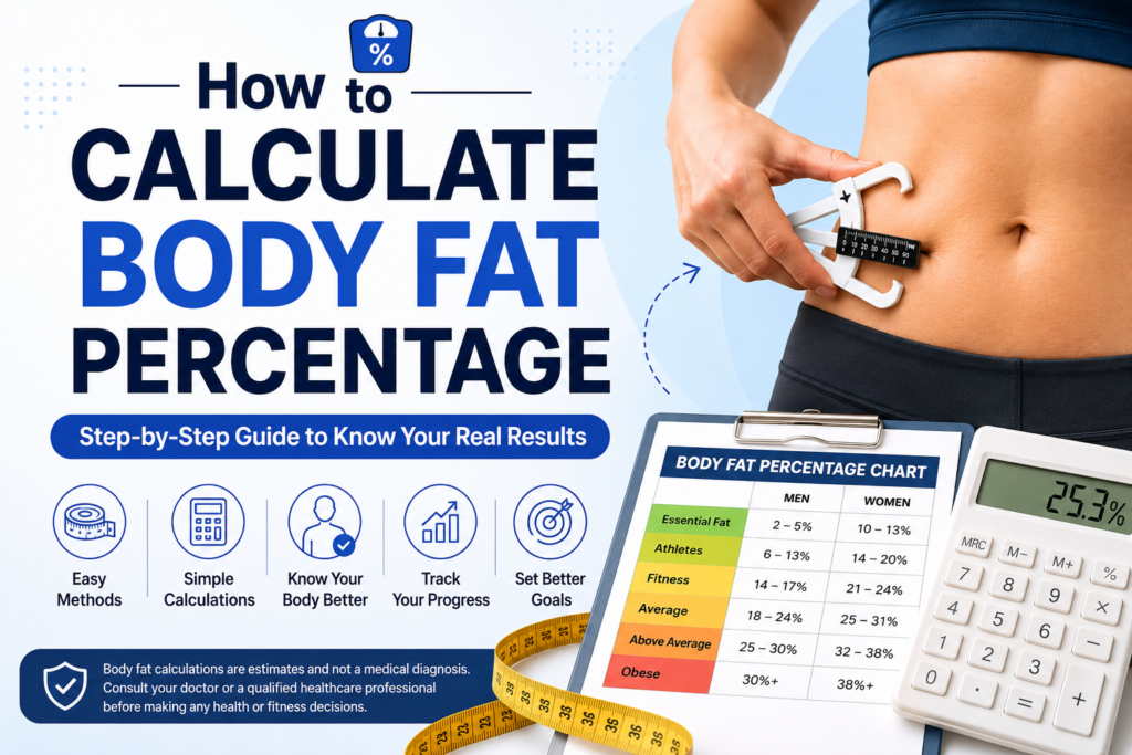 How to Calculate Body Fat Percentage Step by Step