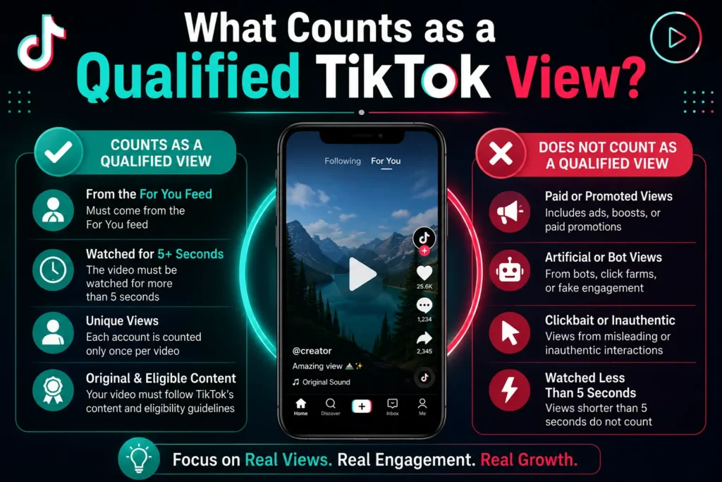 What Counts as a Qualified TikTok View?